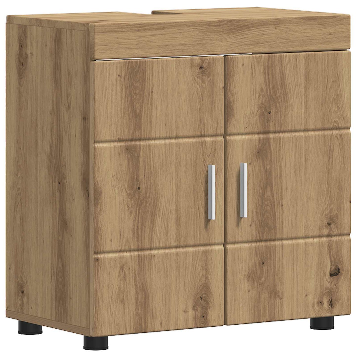 vidaXL Σετ Ντουλαπιών Μπάνιου TULUM Artisan Oak 60 x 34 x 63 εκ