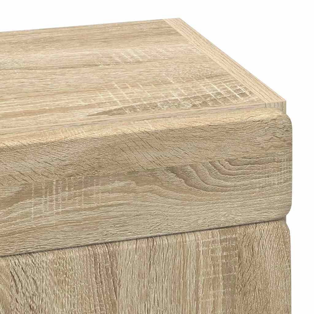 vidaXL Ντουλάπα τοίχου μπάνιου TULUM Δρύς Sonoma 37 x 24,5 x 86 εκ