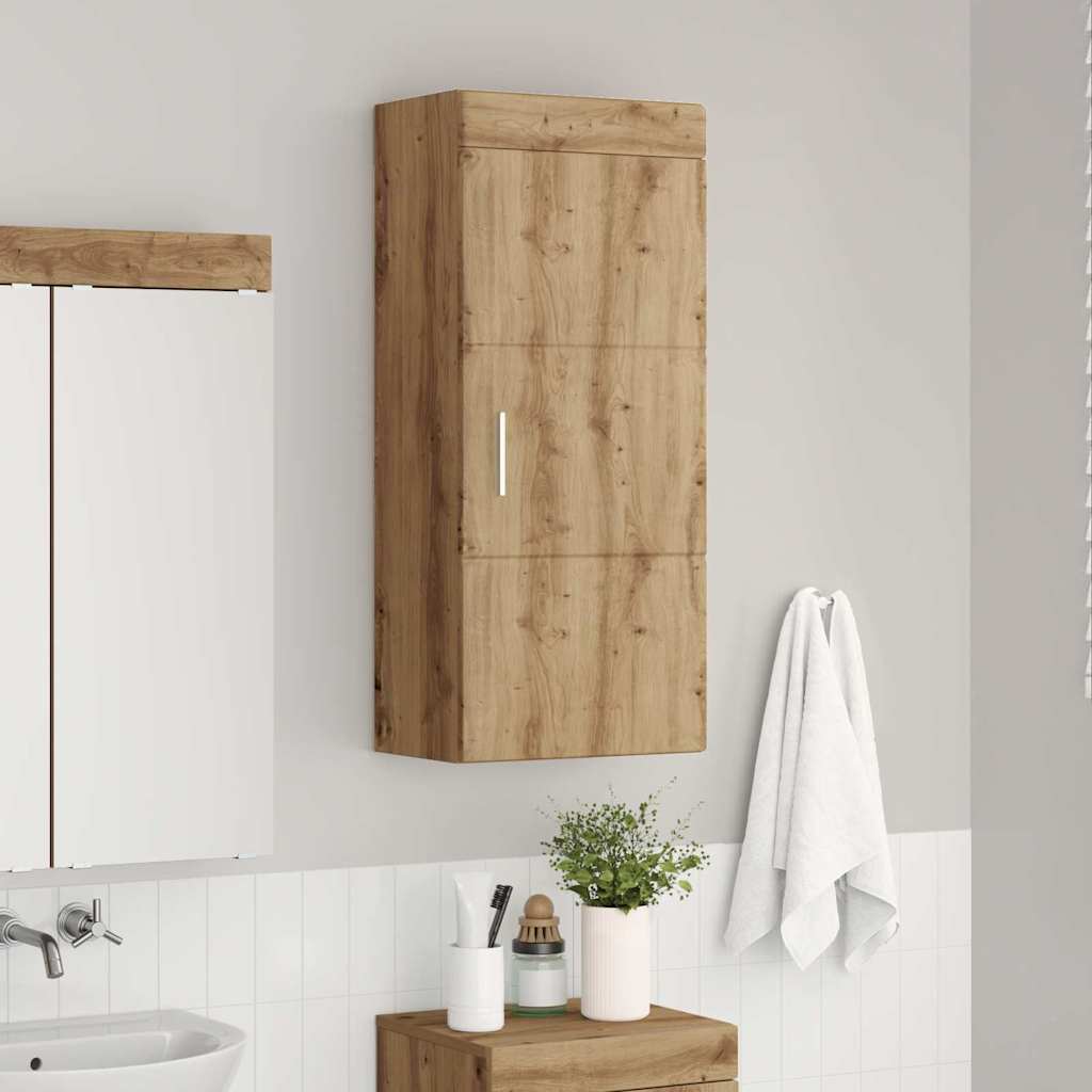 vidaXL Ντουλάπα τοίχου μπάνιου TULUM Artisan Oak 37 x 24,5 x 86 εκ