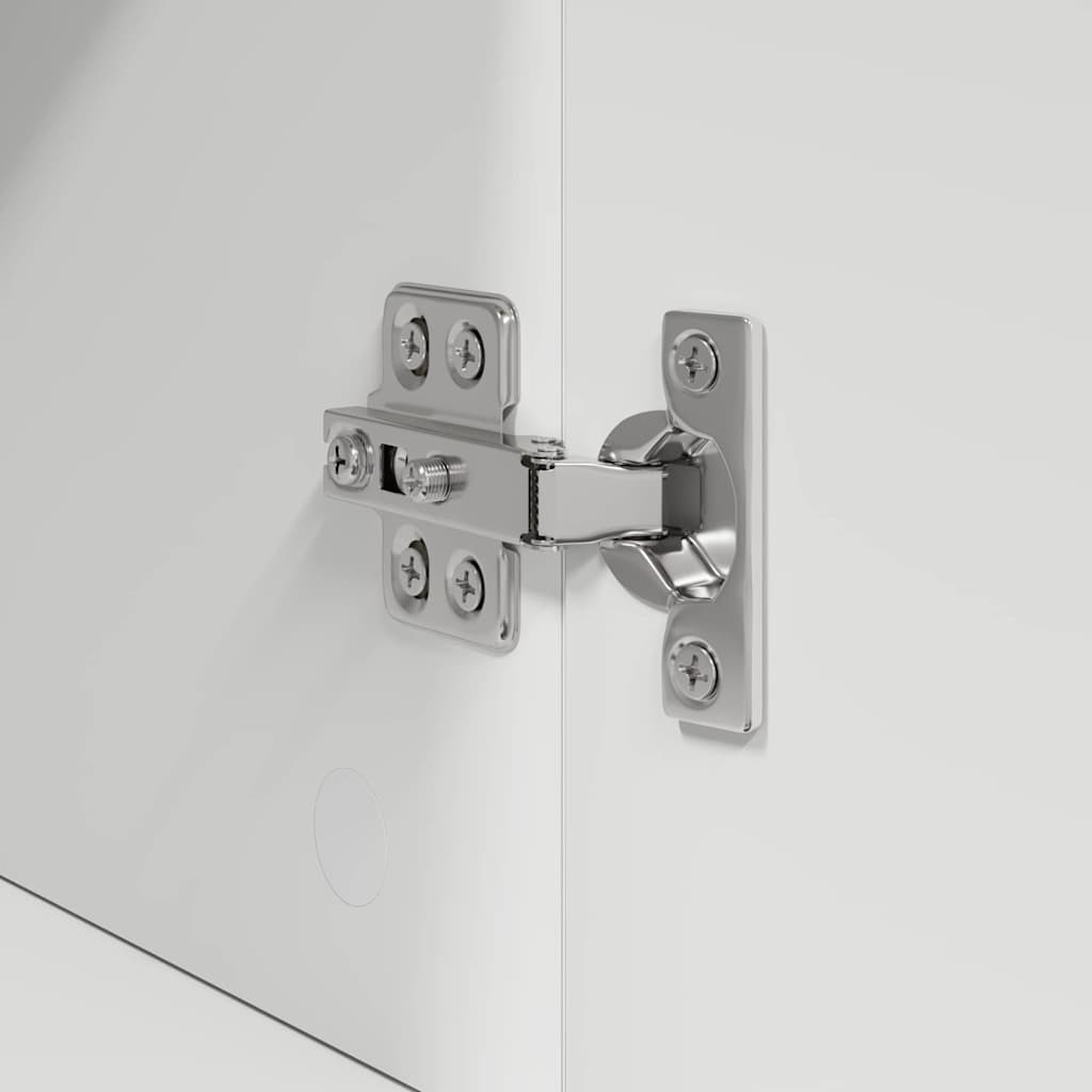 vidaXL Ντουλάπι Μπάνιου με αποθήκευση TULUM Λευκό 37 x 31.5 x 82 εκ