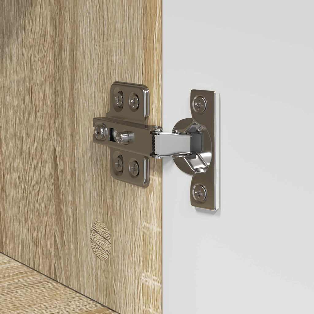 vidaXL Ντουλάπι Μπάνιου με πόρτα TULUM Sonoma Δρυς 37 x 31.5 x 82 εκ