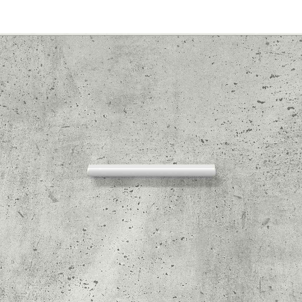 vidaXL Ντουλάπι Μπάνιου TULUM Γκρι σκυροδέματος 37 x 31.5 x 82 εκ