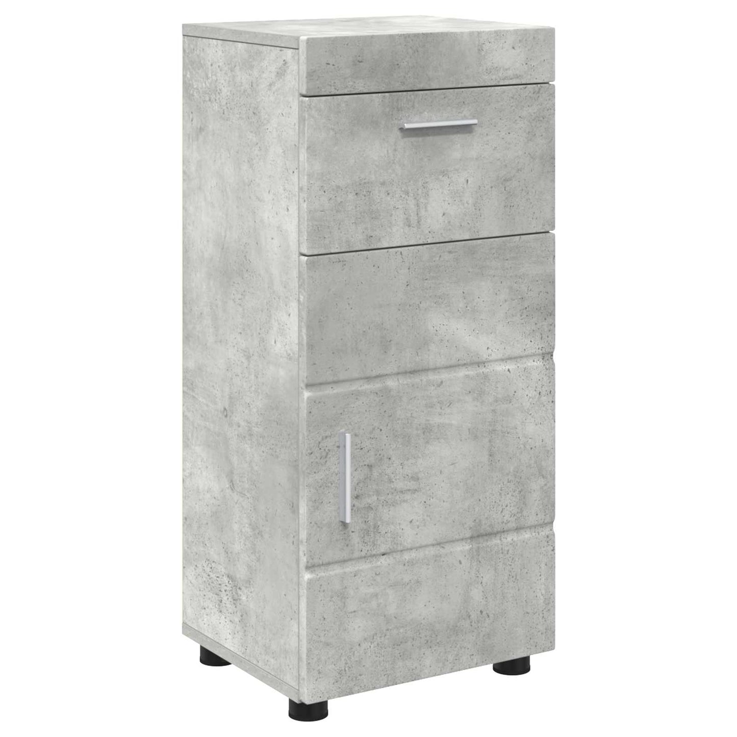 vidaXL Σετ Ντουλαπιών Μπάνιου TULUM Σκυρόδεμα Γκρι 37 x 31,5 x 82 εκ