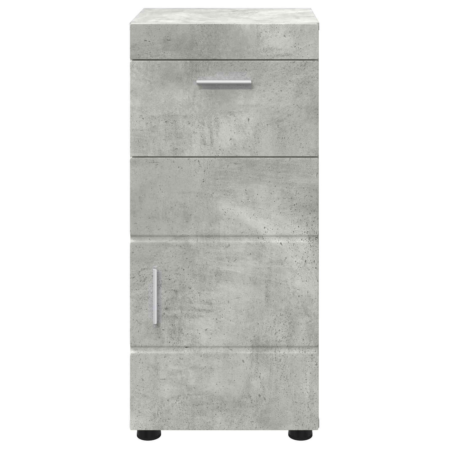 vidaXL Σετ Ντουλαπιών Μπάνιου TULUM Σκυρόδεμα Γκρι 37 x 31,5 x 82 εκ