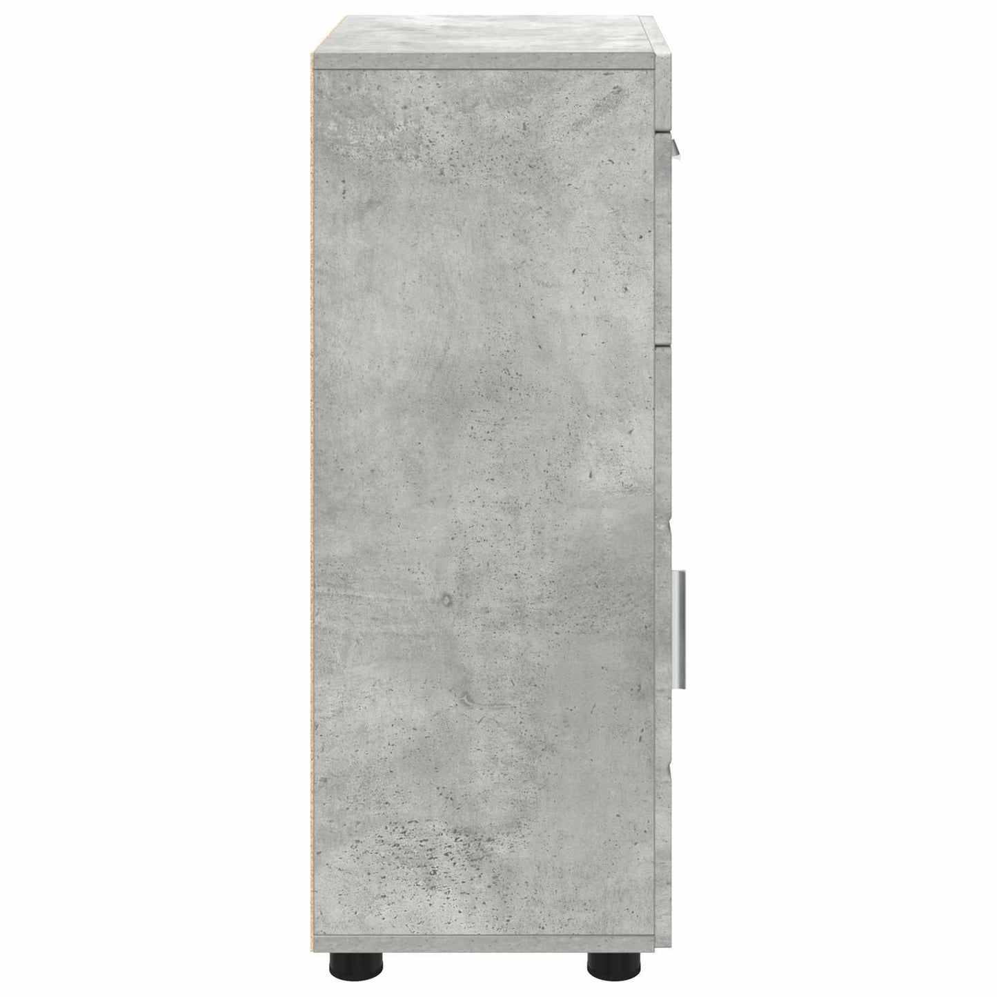 vidaXL Σετ Ντουλαπιών Μπάνιου TULUM Σκυρόδεμα Γκρι 37 x 31,5 x 82 εκ