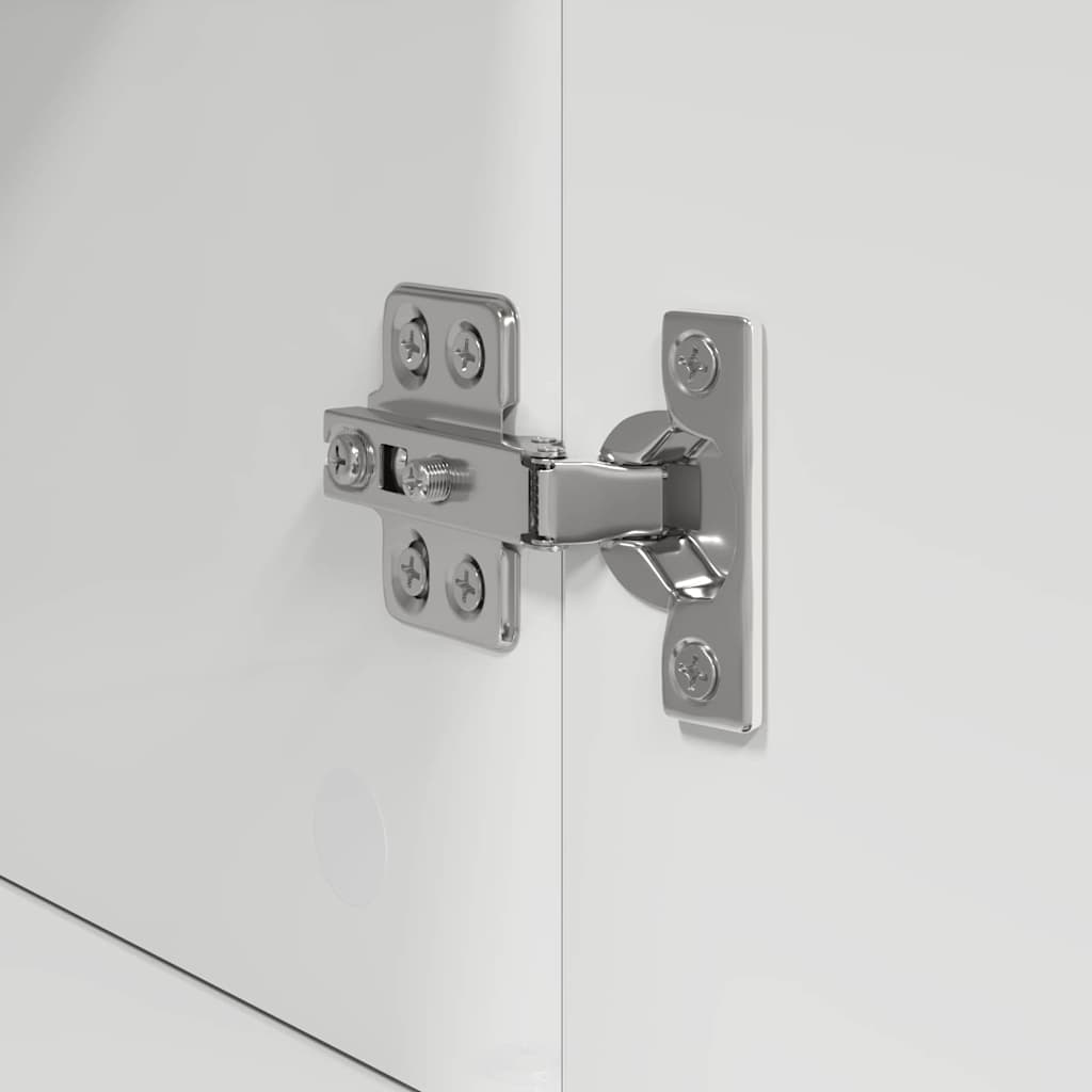 vidaXL Ντουλάπι Μπάνιου TULUM Γυαλιστερό λευκό 37 x 31.5 x 82 εκ