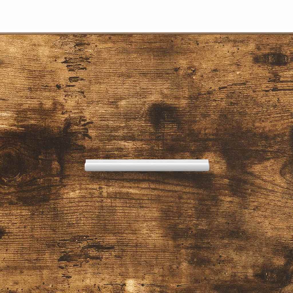 vidaXL Ντουλάπι Μπάνιου με πόρτα TULUM Καπνιστή δρυς 37 x 31.5 x 82 εκ