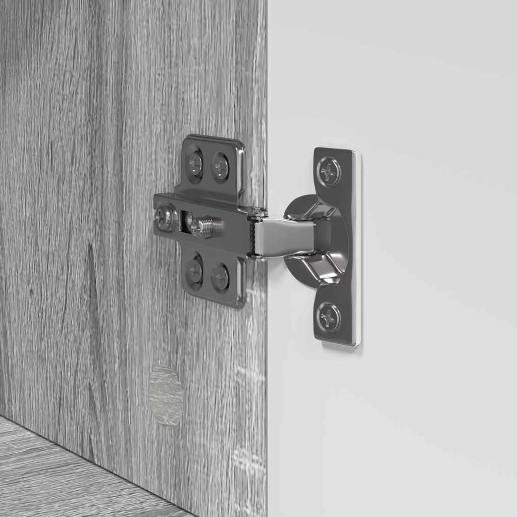 vidaXL Ντουλάπι Μπάνιου με πόρτα TULUM Γκρι sonoma 37 x 31.5 x 82 εκ