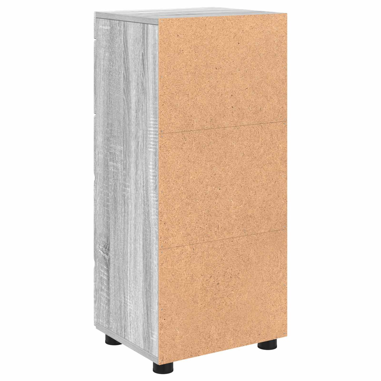 vidaXL Σετ Ντουλαπιών Μπάνιου TULUM Γκρίζο Σονομα 37 x 31,5 x 82 εκ