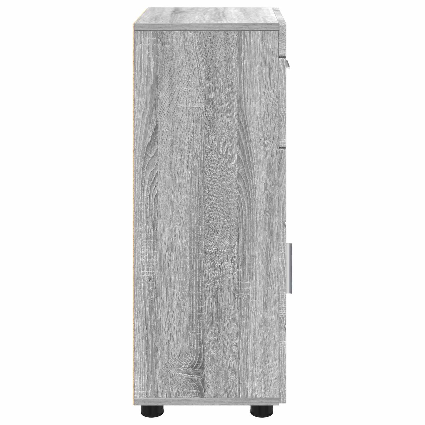 vidaXL Σετ Ντουλαπιών Μπάνιου TULUM Γκρίζο Σονομα 37 x 31,5 x 82 εκ