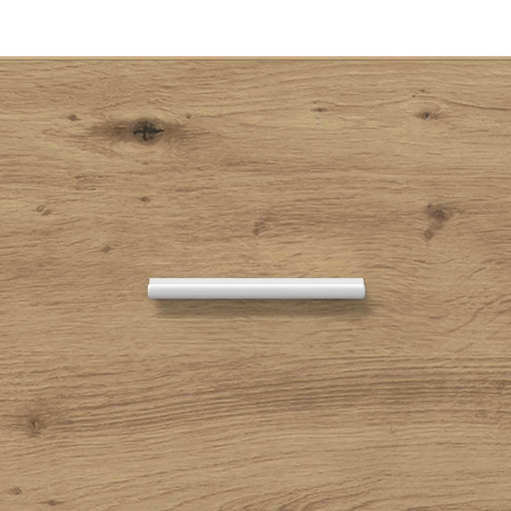 vidaXL Ντουλάπι Μπάνιου με πόρτα TULUM artisan δρυς 37 x 31.5 x 82 εκ