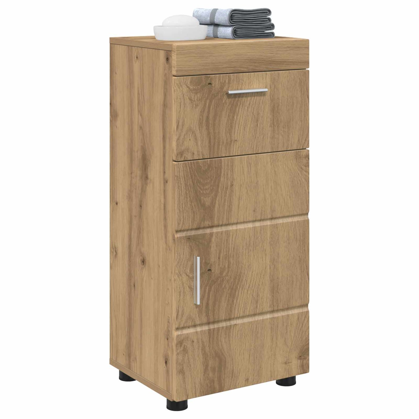 vidaXL Σετ Ντουλαπιών Μπάνιου TULUM Artisan Oak 37 x 31,5 x 82 εκ