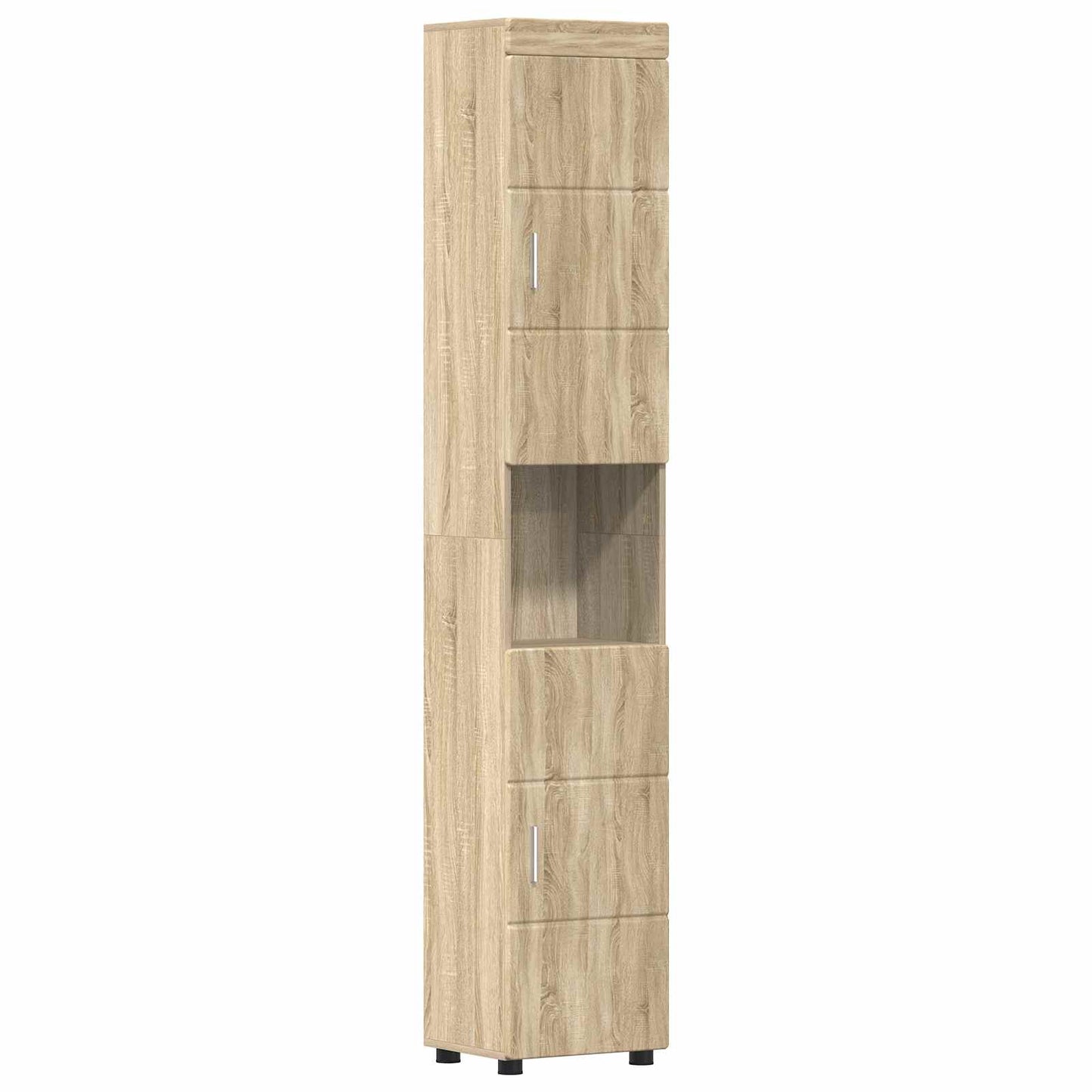 vidaXL Σετ Ντουλαπιών Μπάνιου TULUM Δρύς Sonoma 37 x 31,5 x 203 εκ
