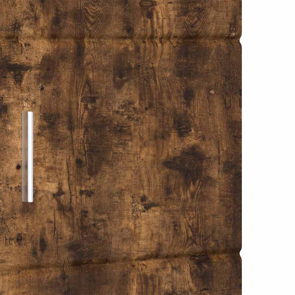 vidaXL Ντουλάπι Μπάνιου TULUM Καπνιστή δρυς 37 x 31.5 x 203 εκ