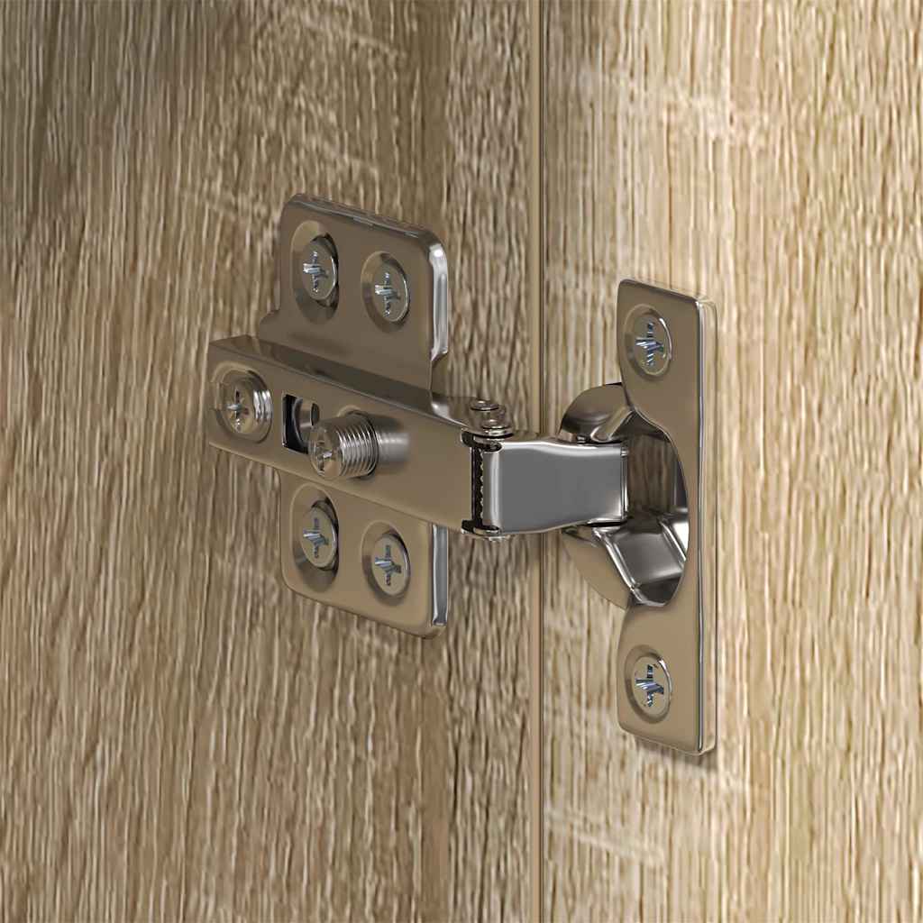 vidaXL Καθρέφτης Ντουλάπα Μπάνιου TULUM Δρύς Sonoma 60 x 16,5 x 78 εκ