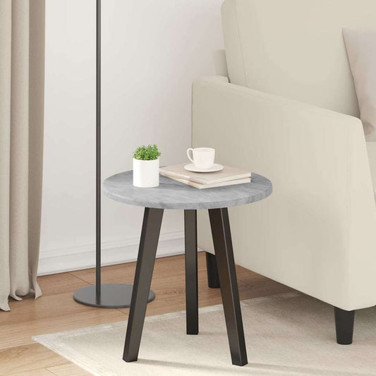 vidaXL Καπάκι τραπεζιού Γκρι σκυροδέματος 40 x 40 x 1.5 cm