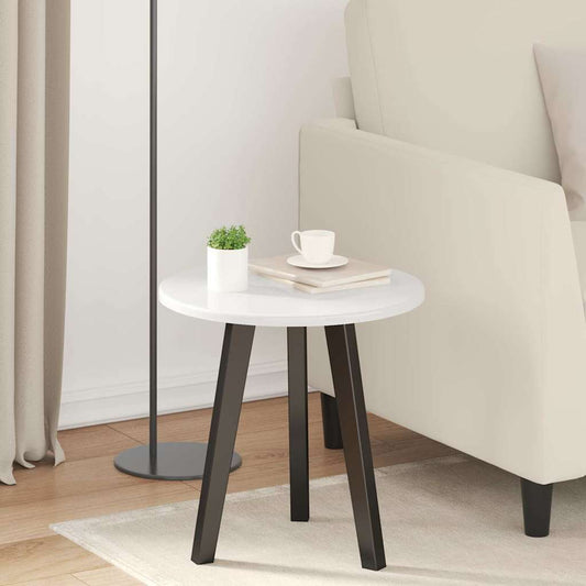 vidaXL Καπάκι τραπεζιού Γυαλιστερό λευκό Ø 40 x 1,5 cm