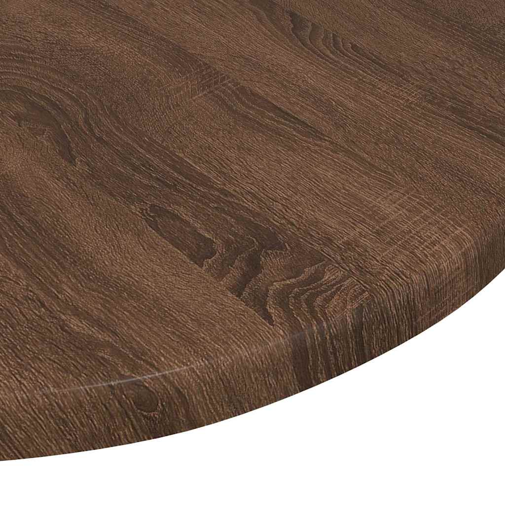 vidaXL Καπάκι τραπεζιού Καφέ δρυς 40 x 40 x 1.5 cm Επεξεργασμένο ξύλο