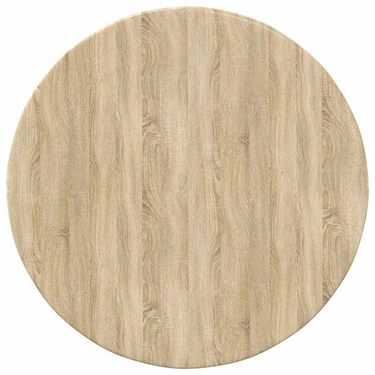 vidaXL Καπάκι τραπεζιού Sonoma Δρυς Ø 50 x 1,5 cm Επεξεργασμένο ξύλο