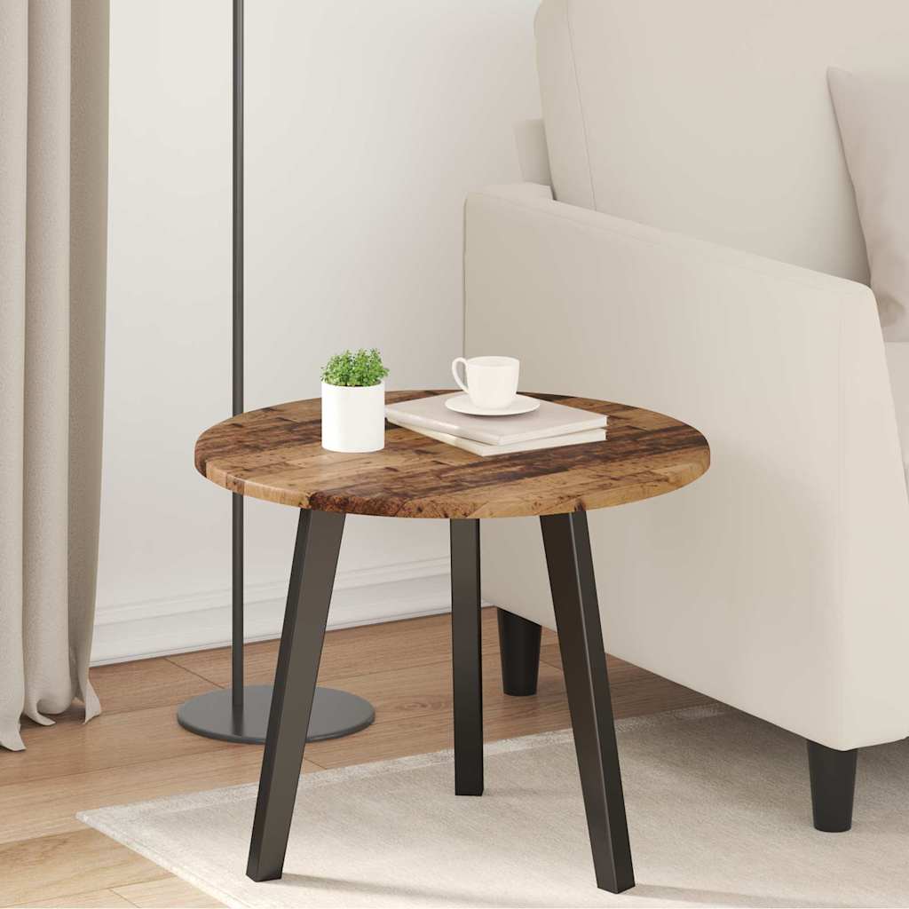 vidaXL Καπάκι τραπεζιού Παλαιό ξύλο 50 x 50 x 1.5 cm