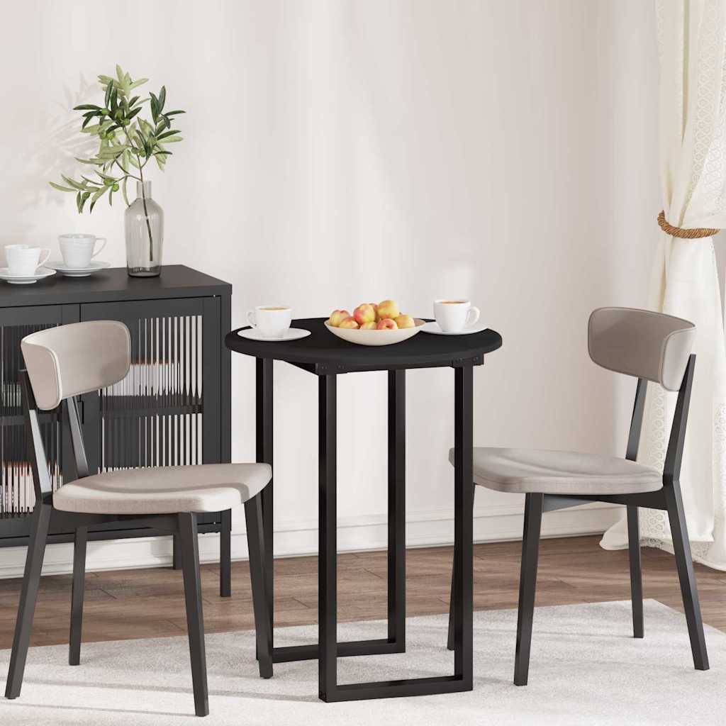 vidaXL Καπάκι τραπεζιού Μαύρο 60 x 60 x 1.5 cm Επεξεργασμένο ξύλο