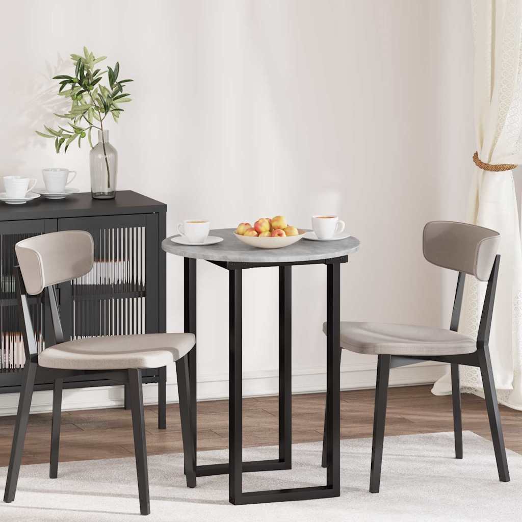 vidaXL Καπάκι τραπεζιού Γκρι σκυροδέματος 60 x 60 x 1.5 cm