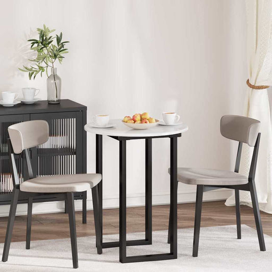 vidaXL Καπάκι τραπεζιού Γυαλιστερό λευκό 60 x 60 x 1.5 cm