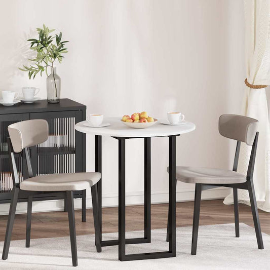 vidaXL Καπάκι τραπεζιού Λευκό 70 x 70 x 1.5 cm Επεξεργασμένο ξύλο