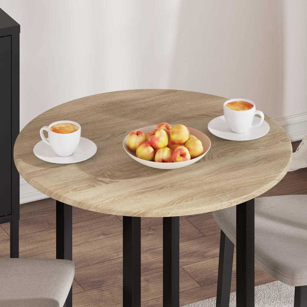 vidaXL Καπάκι τραπεζιού Sonoma Δρυς 70 x 70 x 1,5 cm