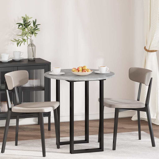 vidaXL Καπάκι τραπεζιού Γκρι σκυροδέματος 70 x 70 x 1.5 cm