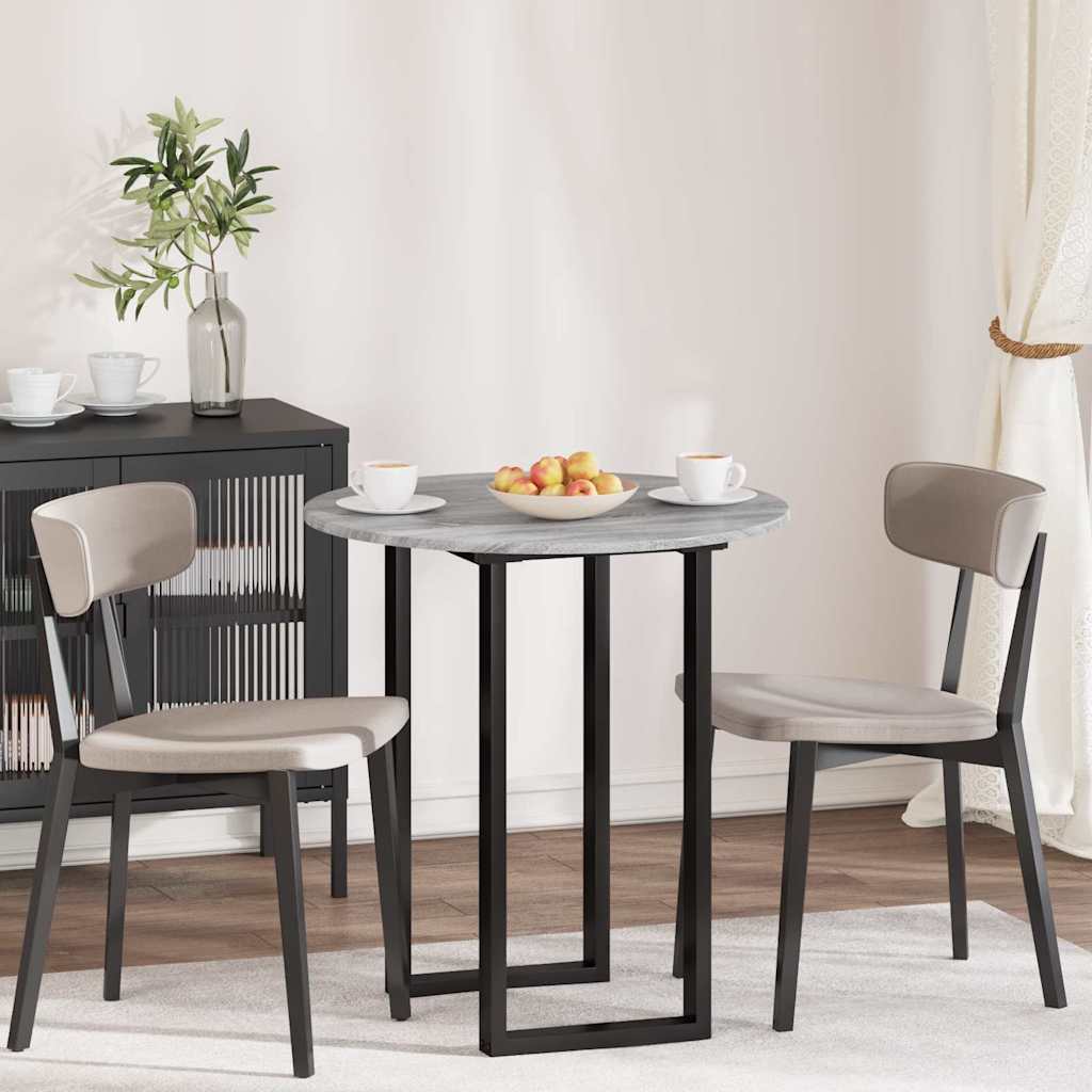 vidaXL Καπάκι τραπεζιού Γκρι sonoma 70 x 70 x 1.5 cm