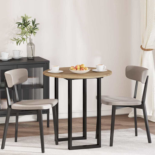 vidaXL Καπάκι τραπεζιού artisan δρυς 70 x 70 x 1.5 cm