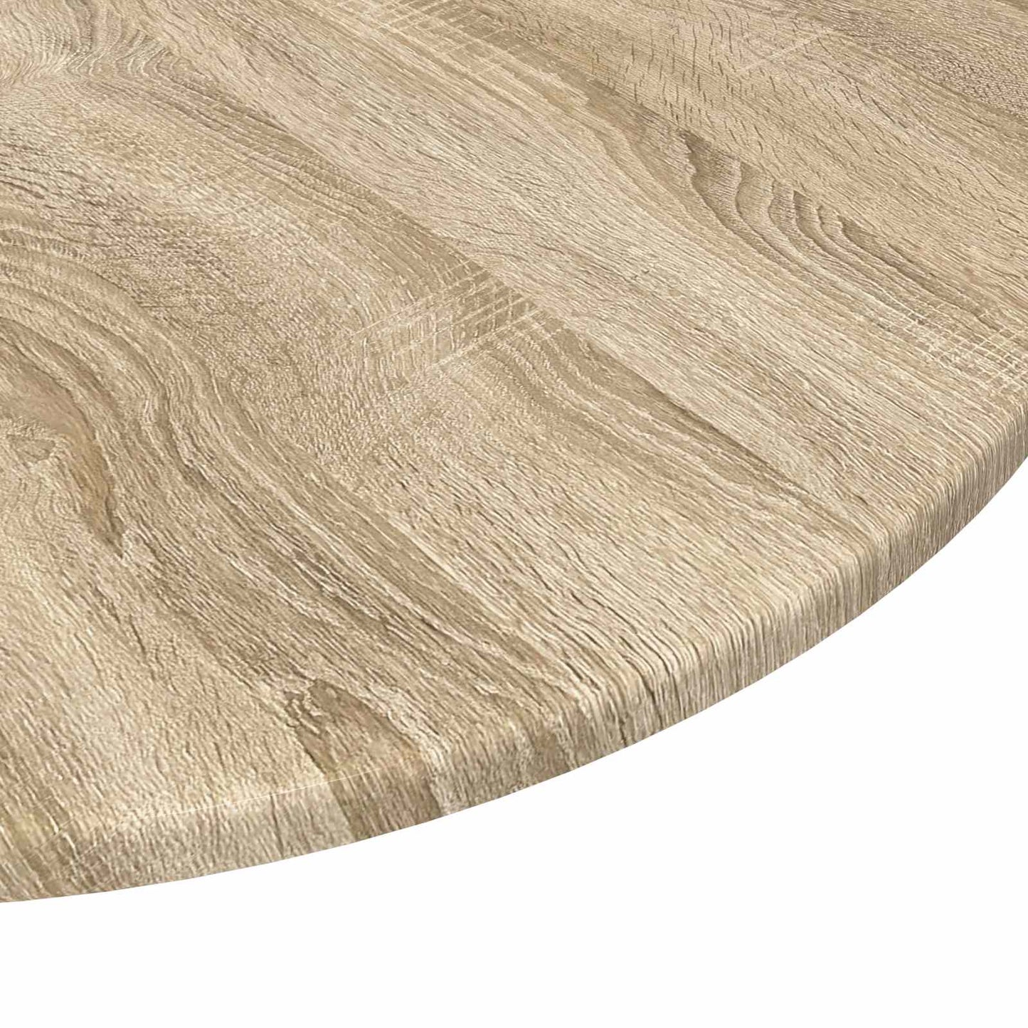 vidaXL Καπάκι τραπεζιού Ø 80 x 1,5 cm Γύρος Επεξεργασμένο Ξύλο