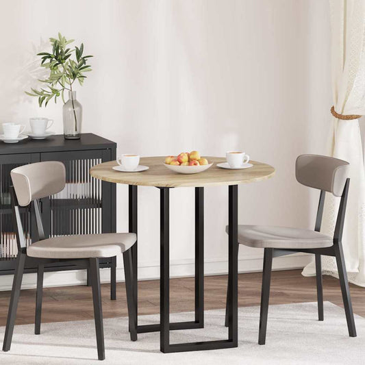 vidaXL Καπάκι τραπεζιού Sonoma Δρυς 80 x 80 x 1.5 cm