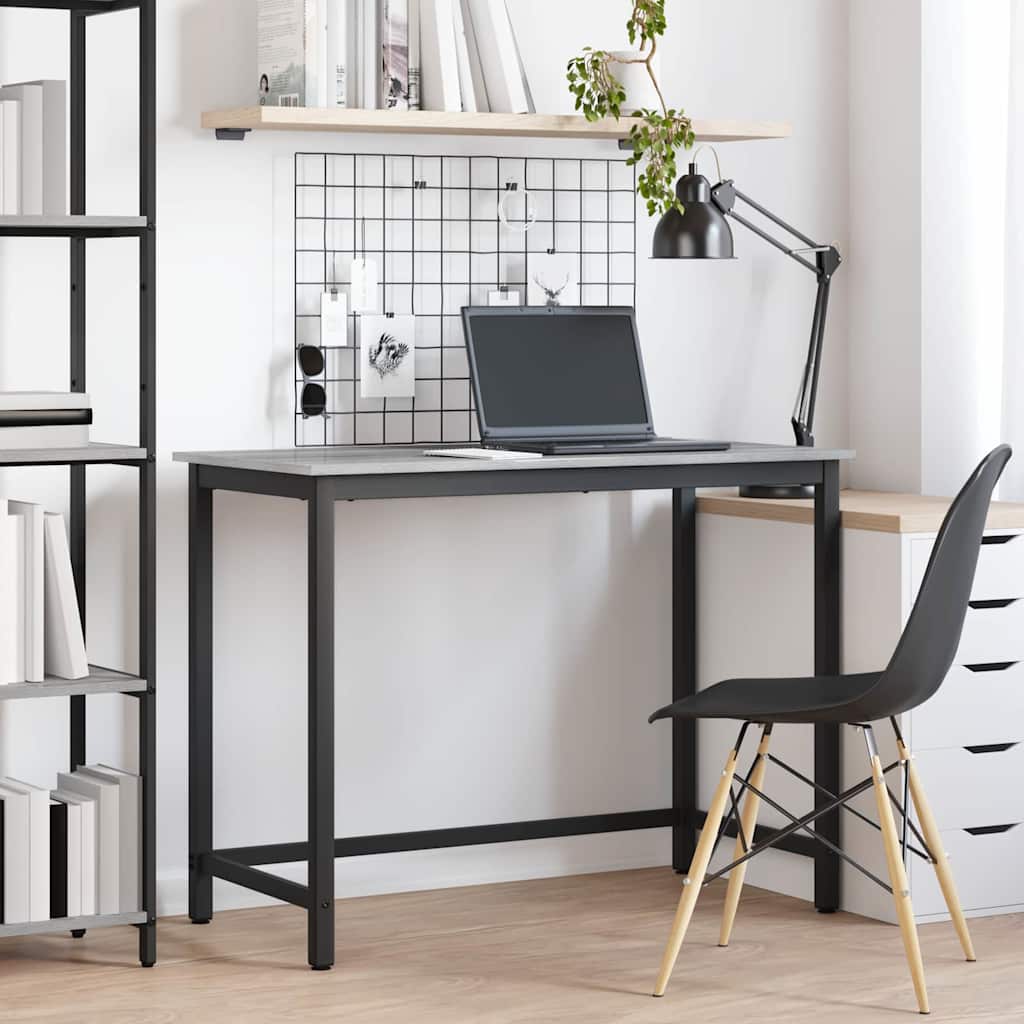 vidaXL τραπέζι Γκρίζο Σονομα 80 x 50 x 76,5 εκ