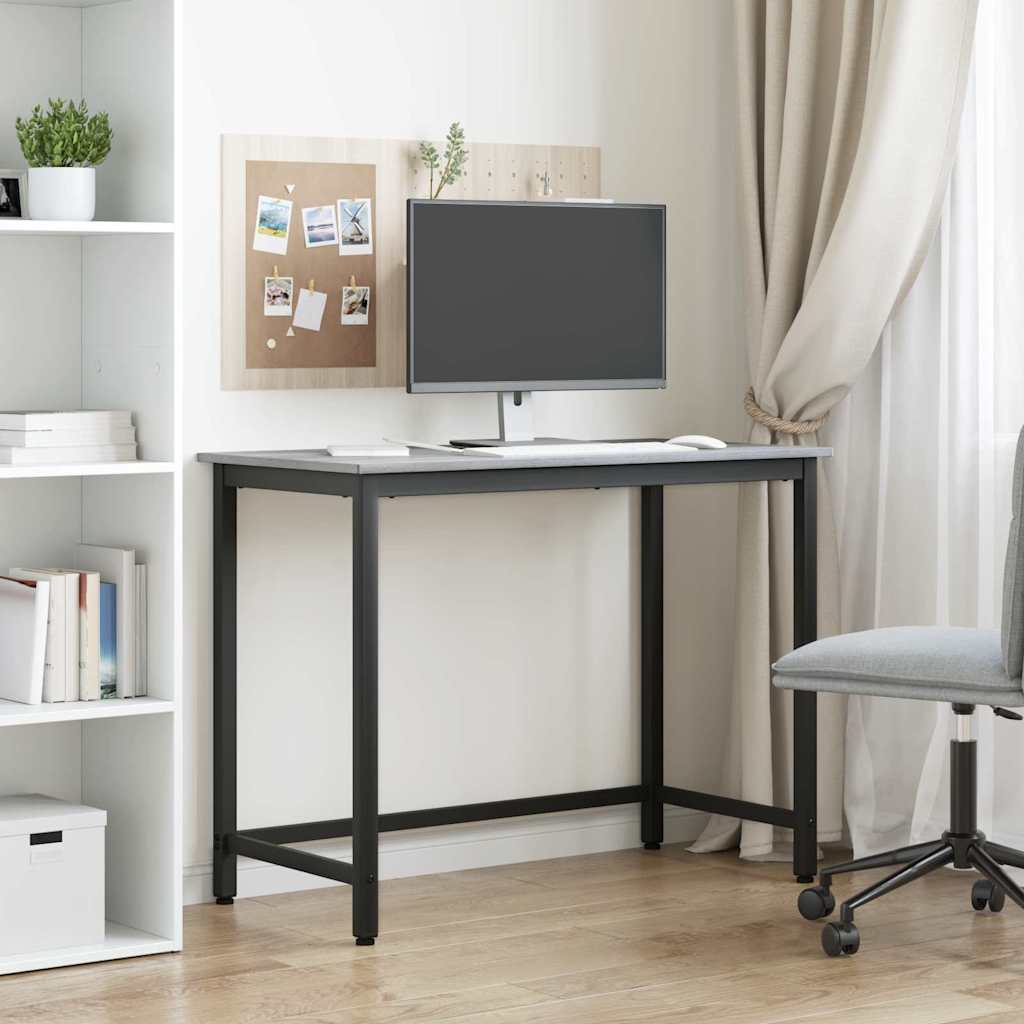 vidaXL τραπέζι Γκρίζο Σονομα 80 x 50 x 76,5 εκ