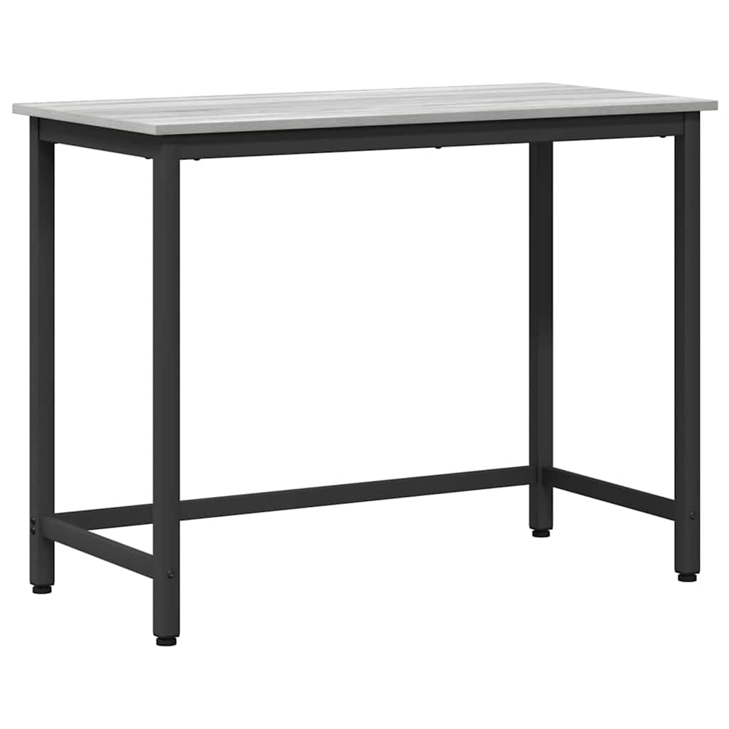 vidaXL τραπέζι Γκρίζο Σονομα 80 x 50 x 76,5 εκ