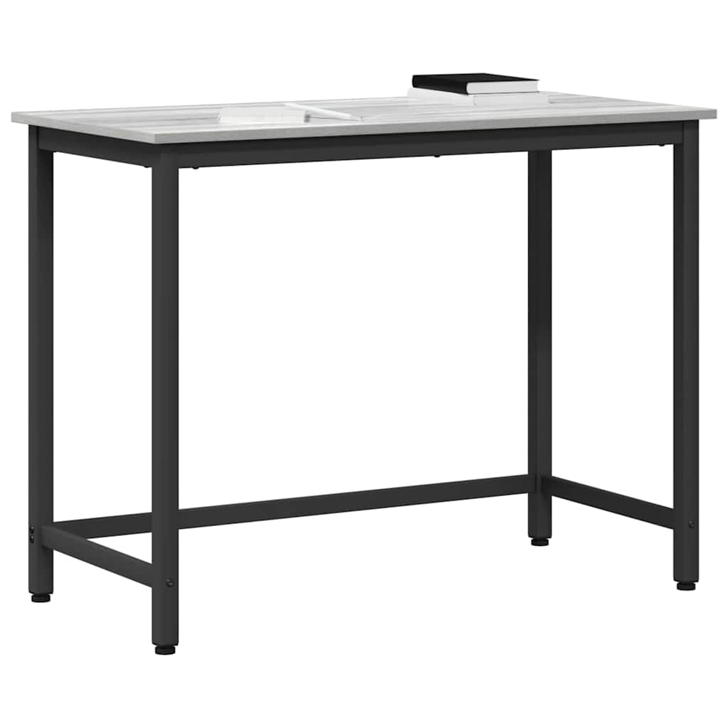 vidaXL τραπέζι Γκρίζο Σονομα 80 x 50 x 76,5 εκ