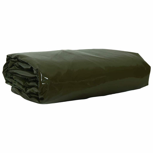 vidaXL Τέντα 650g / m² Ελιά Πράσινη 3,5 x 5 m Καμβάς με επικάλυψη PVC