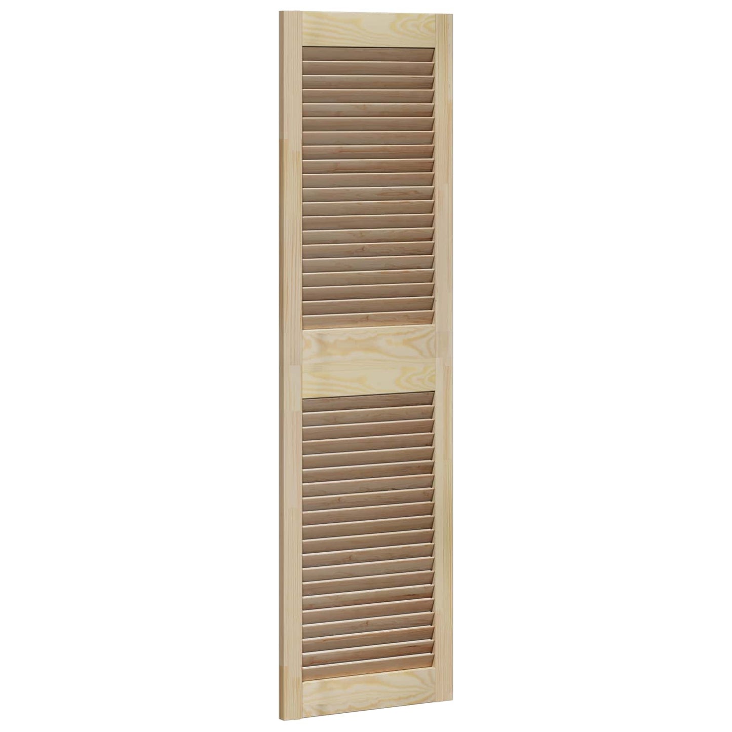 vidaXL Πόρτα Ντουλάπας με πόρτα 4 τεμ. Φυσικό 140,5 x 2,1 x 39,5 cm