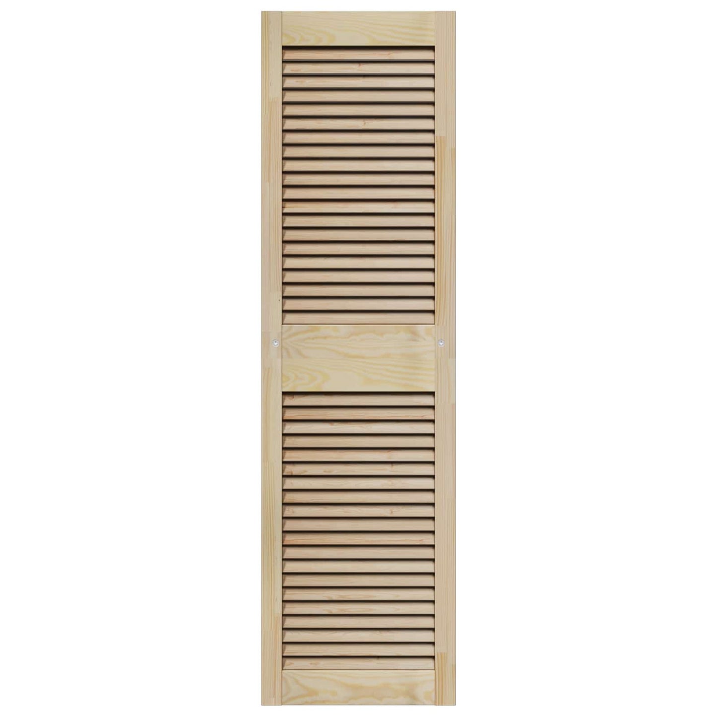 vidaXL Πόρτα Ντουλάπας με πόρτα 4 τεμ. Φυσικό 140,5 x 2,1 x 39,5 cm