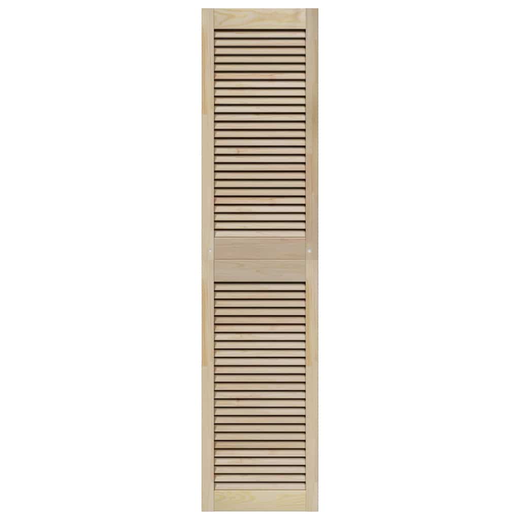 vidaXL Πόρτα Ντουλάπας με πόρτα 4 pcs Φυσικό 140.5 x 2.1 x 49.5 cm