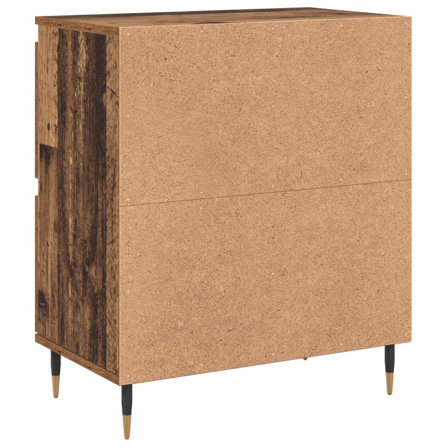 vidaXL Ντουλάπι αποθήκευσης 3 pcs Παλιό ξύλο 60 x 35 x 70 cm