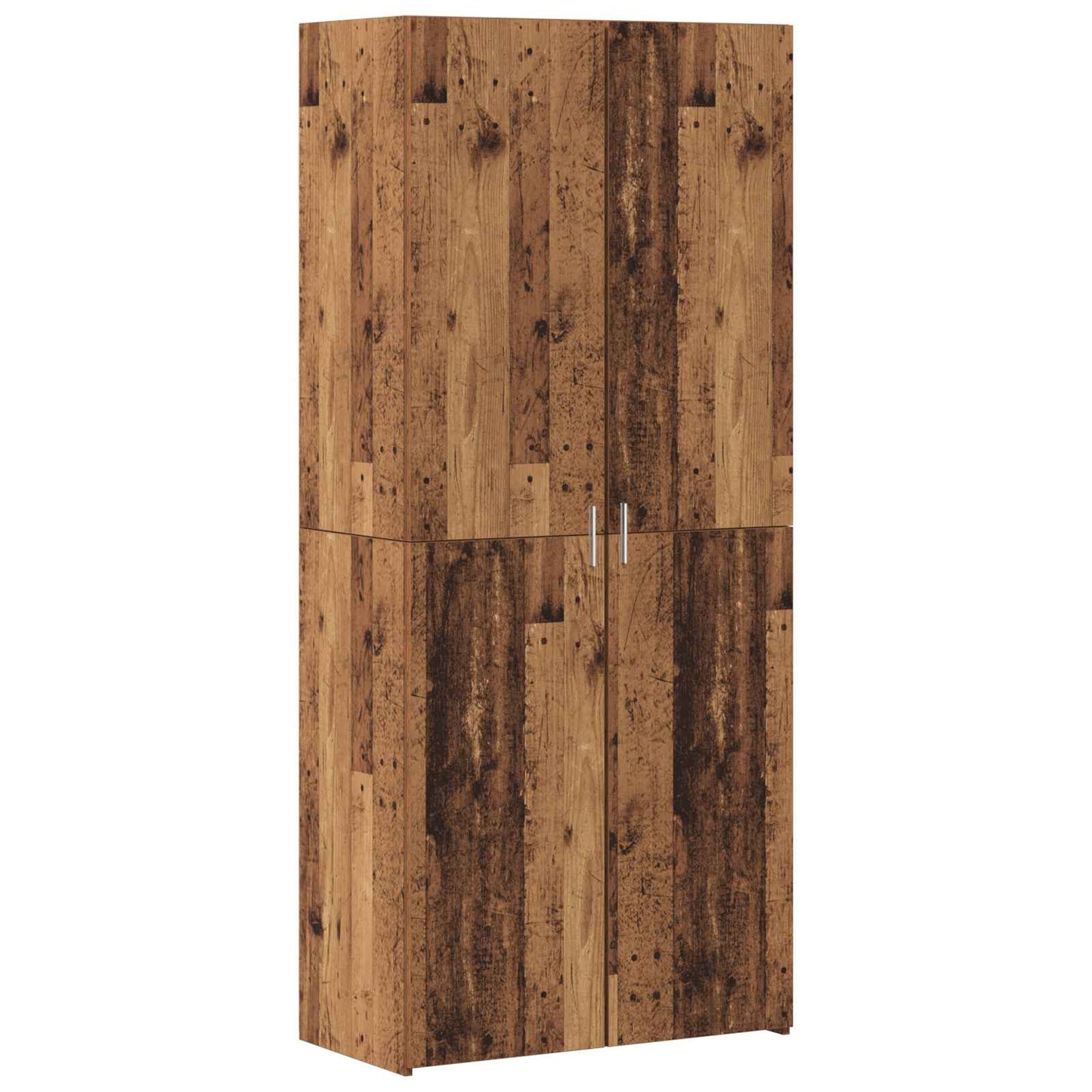 vidaXL Ντουλάπι αποθήκευσης 3 pcs Παλιό ξύλο