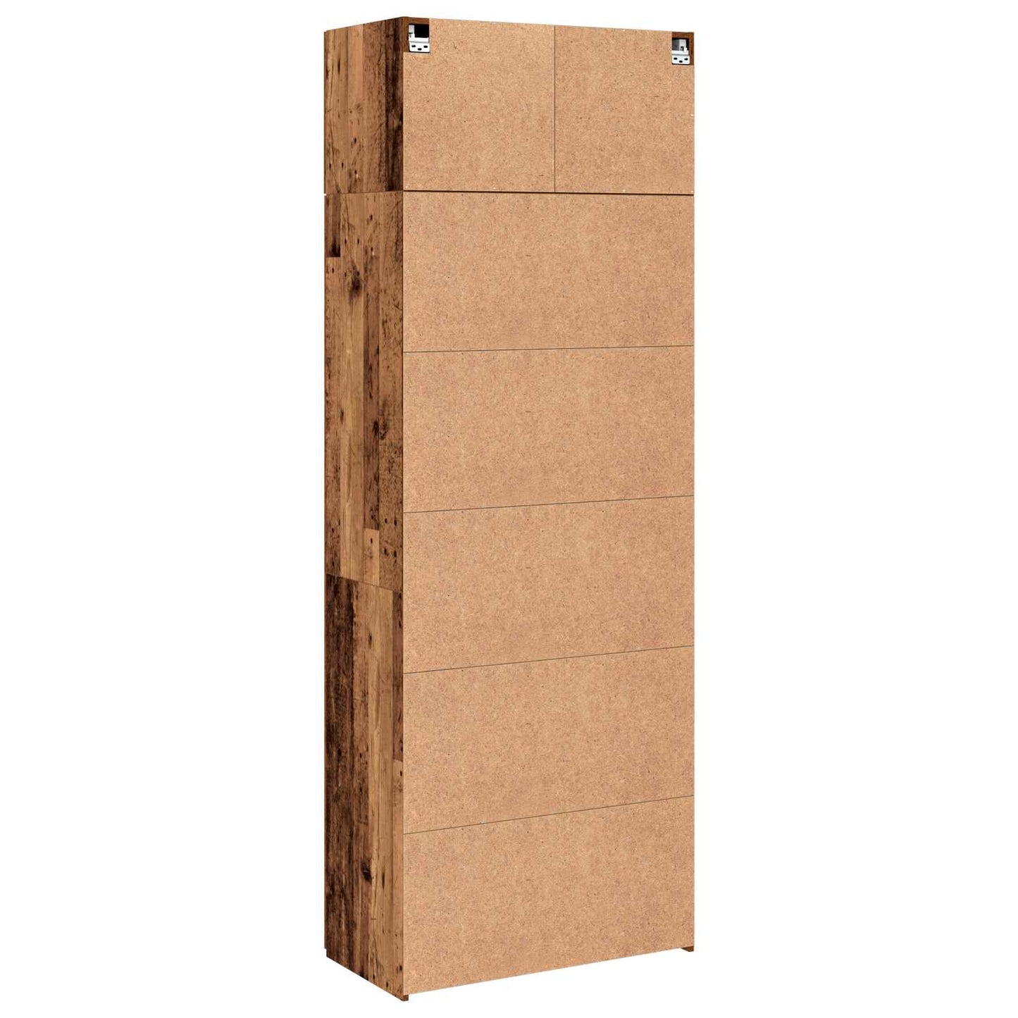 vidaXL Ντουλάπι αποθήκευσης 3 pcs Παλιό ξύλο
