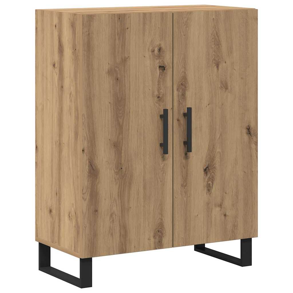 vidaXL Highboard artisan δρυς 69.5 x 34 x 90 εκ. Επεξεργασμένο ξύλο