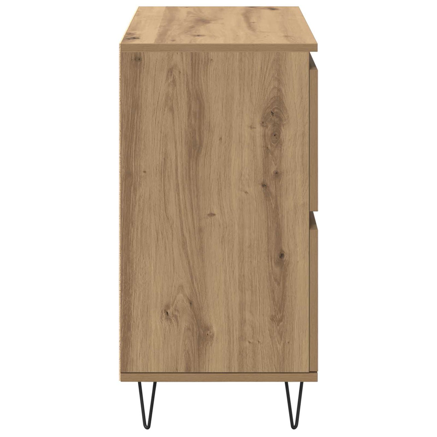 vidaXL Παραδοσιακά Πλευρικά Έπιπλα 3 pcs Artisan Oak