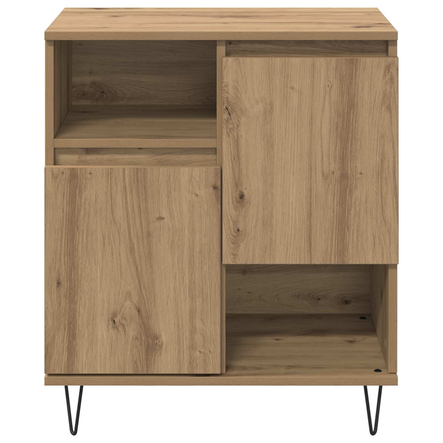 vidaXL Πλαϊνό γραφείο 2 pcs Artisan Oak 60 x 35 x 70 cm