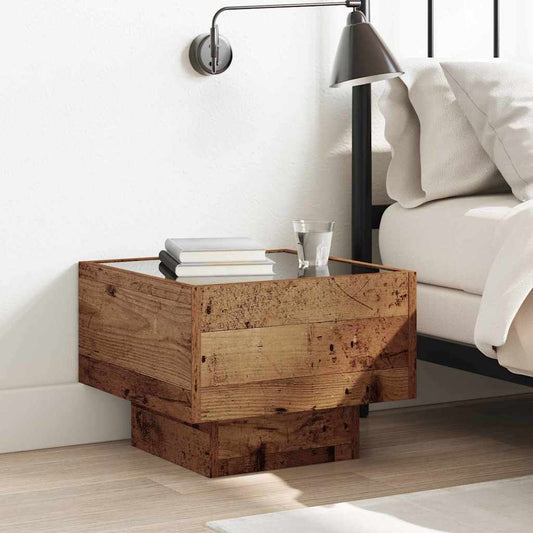 vidaXL Ντουλάπι αποθήκευσης Παλιό ξύλο 40 x 40 x 30 cm