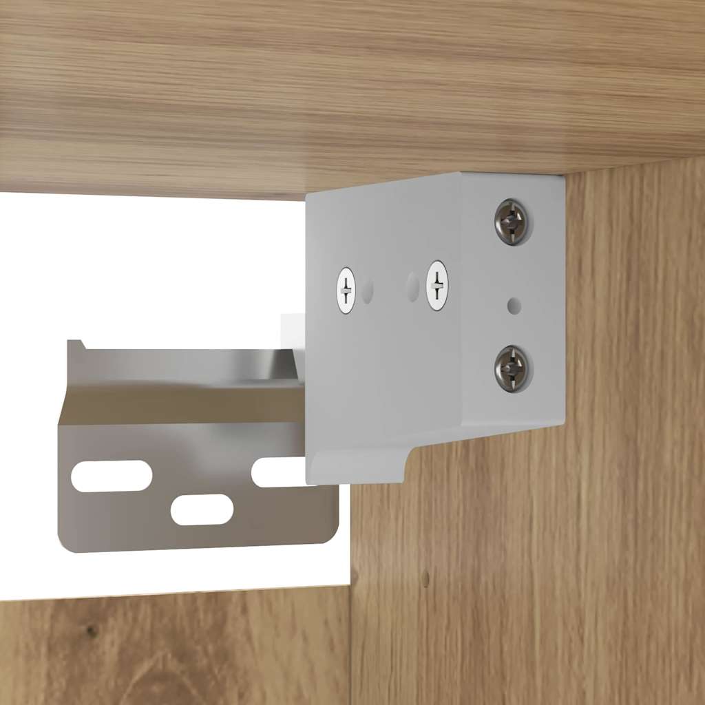 vidaXL Ντουλάπες Τοίχου 2 τεμ Καρυδιά 69.5 x 34 x 90 εκ.